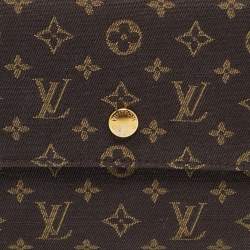 Louis Vuitton Monogram Mini Lin Elise Wallet