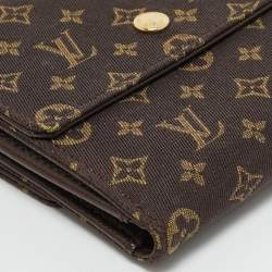 Louis Vuitton Monogram Mini Lin Elise Wallet