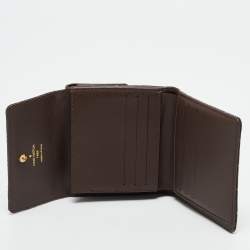 Louis Vuitton Monogram Mini Lin Elise Wallet