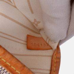 Louis Vuitton White Damier Azur Neverfull MM