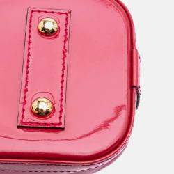 Louis Vuitton Pink Monogram Vernis Alma BB