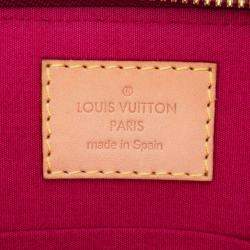 Louis Vuitton Pink Monogram Vernis Alma BB