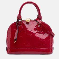 Louis Vuitton Pink Monogram Vernis Alma BB