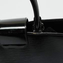Pre Owned Louis Vuitton Black Electric Epi Leather Mirabeau PM Bag