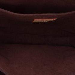 Louis Vuitton Brown Monogram Pochette Metis