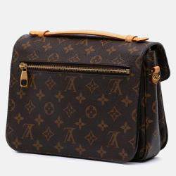 Louis Vuitton Brown Monogram Pochette Metis