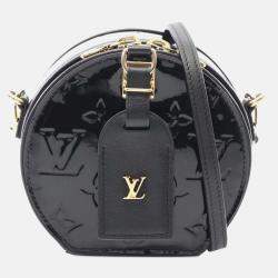 Louis Vuitton Black Vernis Mini Boite Chapeau Souple