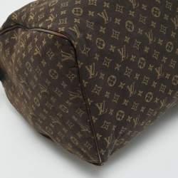 Louis Vuitton Fusain Monogram Mini Lin Canvas Speedy 30 Bag