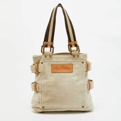 Louis Vuitton Red Canvas Globe Cabas PM Bag