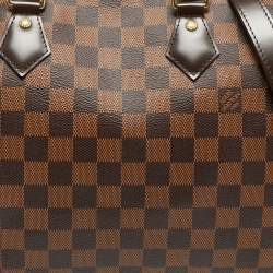 Louis Vuitton Damier Ebene Canvas Speedy Bandouliere 30 Bag