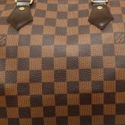 Louis Vuitton Damier Ebene Canvas Speedy Bandouliere 30 Bag