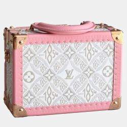 Louis Vuitton Petite Valise Pink Hard Mini Trunk