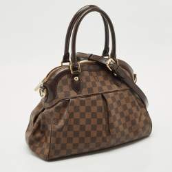 Pre Owned Louis Vuitton Damier Ebene Canvas Trevi PM Bag