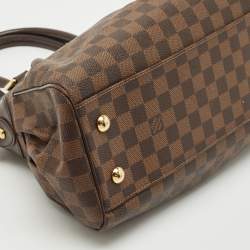 Pre Owned Louis Vuitton Damier Ebene Canvas Trevi PM Bag