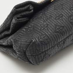 Louis Vuitton Black Monogram Leather Altair Clutch