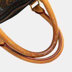 Pre Owned Louis Vuitton Brown Monogram Fleur De Jais Sequins Speedy 30