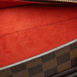 Pre Owned Louis Vuitton Brown Damier Ebene Venice Sac Plat GM