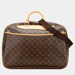 Louis Vuitton Brown Monogram Alize 24 Heures