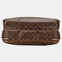 Louis Vuitton Brown Monogram Alize 24 Heures