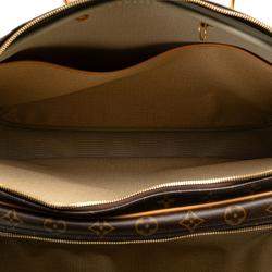 Louis Vuitton Brown Monogram Alize 24 Heures