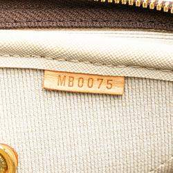 Louis Vuitton Brown Monogram Alize 24 Heures