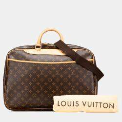 Louis Vuitton Brown Monogram Alize 24 Heures