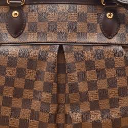 Pre Owned Louis Vuitton Damier Ebene Canvas Trevi GM Bag