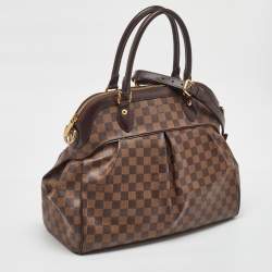 Pre Owned Louis Vuitton Damier Ebene Canvas Trevi GM Bag