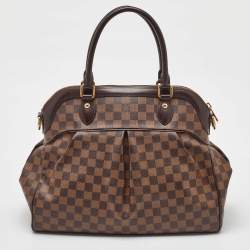 Pre Owned Louis Vuitton Damier Ebene Canvas Trevi GM Bag