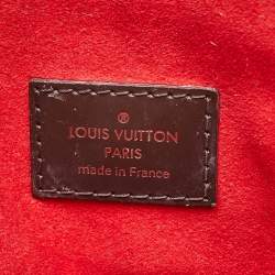 Pre Owned Louis Vuitton Damier Ebene Canvas Trevi GM Bag