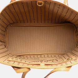 Pre Owned Louis Vuitton Brown Monogram Neverfull PM