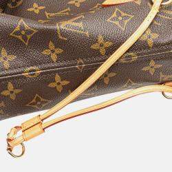 Pre Owned Louis Vuitton Brown Monogram Neverfull PM