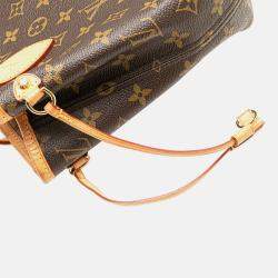 Pre Owned Louis Vuitton Brown Monogram Neverfull PM