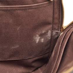 Pre Owned Louis Vuitton Damier Ebene Canvas Porte Documents Voyage GM Bag