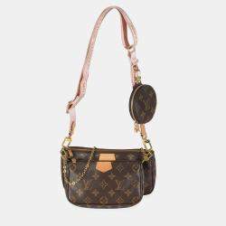 Louis Vuitton Rose Ballerine Monogram Canvas Multi Pochette Accessories