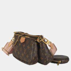 Louis Vuitton Rose Ballerine Monogram Canvas Multi Pochette Accessories