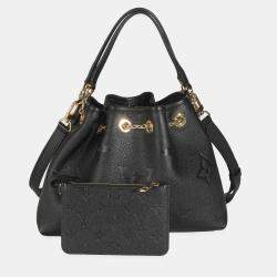Louis Vuitton Black Monogram Giant Empreinte LV Bundle