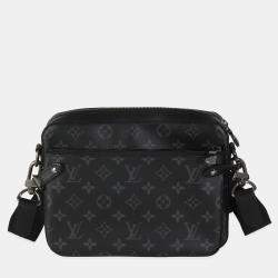 Louis Vuitton Monogram Eclipse Canvas Trio Messenger