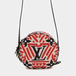 Louis Vuitton Lv Crafty Boite Chapeau Soupour Claim Rouge Monogram / Giant