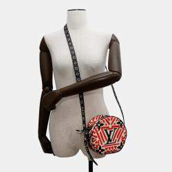 Louis Vuitton Lv Crafty Boite Chapeau Soupour Claim Rouge Monogram / Giant