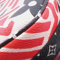 Louis Vuitton Lv Crafty Boite Chapeau Soupour Claim Rouge Monogram / Giant