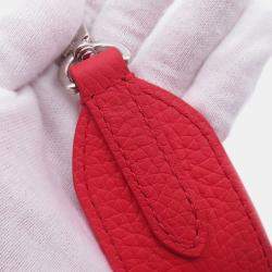 Louis Vuitton Lv Yk Capucines Red Calf Leather Infinity Dot Size Mini