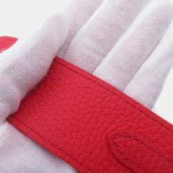 Louis Vuitton Lv Yk Capucines Red Calf Leather Infinity Dot Size Mini