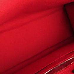 Pre Owned Louis Vuitton Onthego Red Monogram Monogram Reverse Canvas Monogram Giant Size Mm