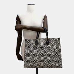 Louis Vuitton Onthego Noir Monogram / Jacquard Since1854 Size Gm