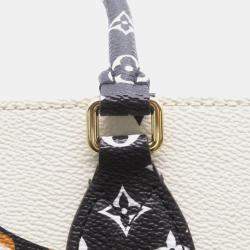 Pre Owned Louis Vuitton Onthego GM Ivoire Monogram Jungle Canvas Tote Bag