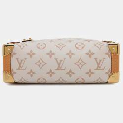 Louis Vuitton Side Trunk Beige Monogram Dune Size Mm