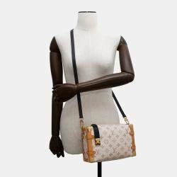 Louis Vuitton Side Trunk Beige Monogram Dune Size Mm