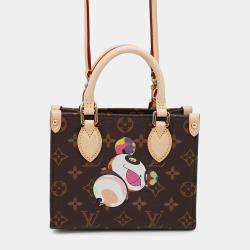 Louis Vuitton Lv Tm Onthego Pink Monogram Panda Takashi Murakami Size Bb