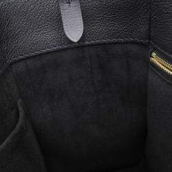 Louis Vuitton On My Side Noir Monogram Calf Leather Size Pm